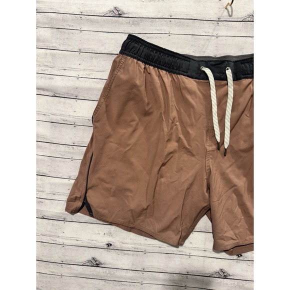 VUORI Mens Banks Active Short 32 Rust Lined Performance Training 6" Inseam - Picture 3 of 15